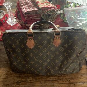 Louis Vuitton Brown Monogram Satchel